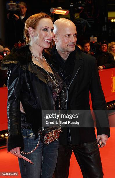 Christian Berkel and Andrea Sawatzki attend the 'Jud Suess - Film Ohne Gewissen' Premiere during day eight of the 60th Berlin International Film...