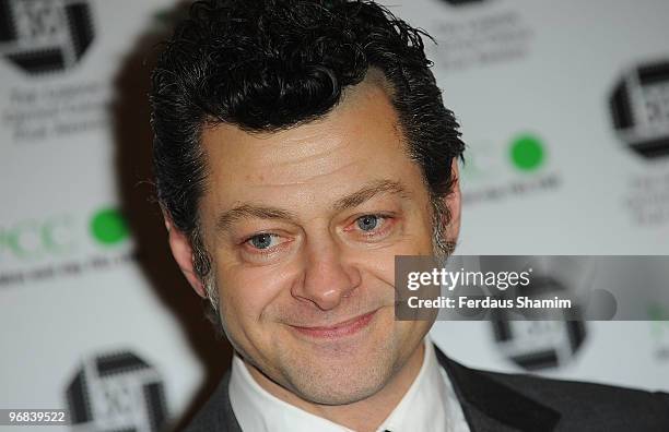 Andy Serkis attends The London Critics' Circle Film Awards at The Landmark Hotel on February 18, 2010 in London, England.