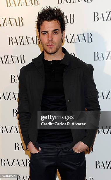 Spanish actor Jose Angel Trigo attends "Harper's Bazaar" presentation party at the Casino de Madrid on February 17, 2010 in Madrid, Spain.