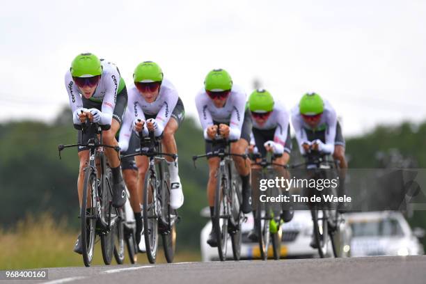 Edvald Boasson Hagen of Norway / Stephen Cummings of Great Britain / Nickolas Dlamini of South Africa / Amanuel Gebreigzabhier of Eritrea / Serge...