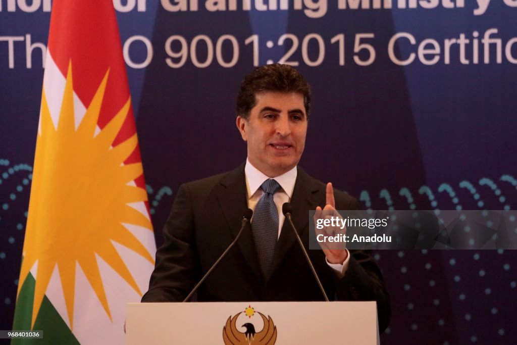 Prime Minister of Iraqi Kurdish Regional Government Barzani
