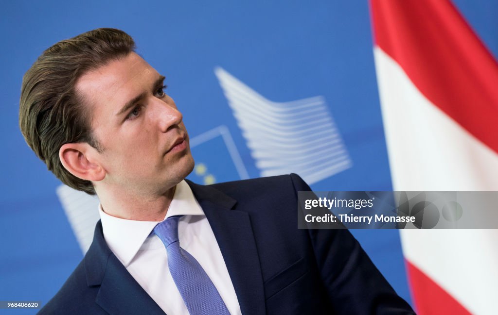 Austrian Government Visits The EU Commission