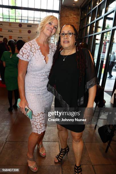 Sarah Hasted and Ally Roberson attend the Moving Mountains For The Arts Gala 2018 on June 5, 2018 in New York City.