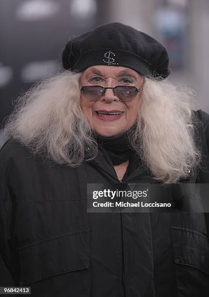 Actress Sylvia Miles attends the "Shutter Island" special screening at the Ziegfeld Theatre on February 17, 2010 in New York City.