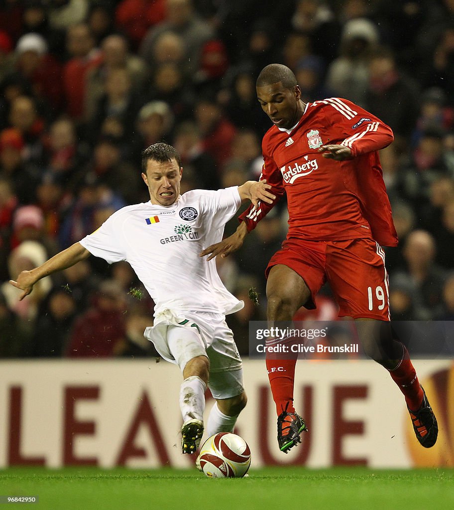 Liverpool v Unirea Urziceni - UEFA Europa League