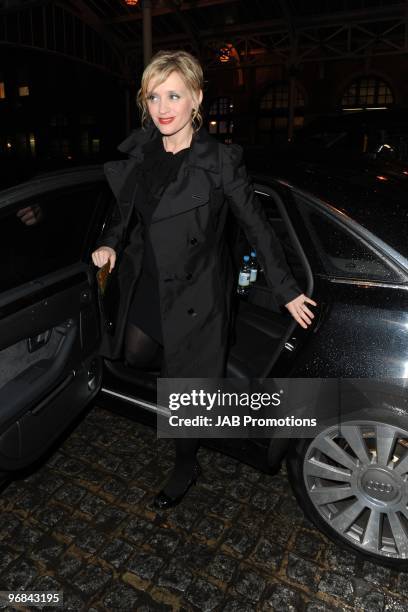 Anne-Maire Duff arrives for The London Critics' Circle Film Awards at The Landmark Hotel on February 18, 2010 in London, England.