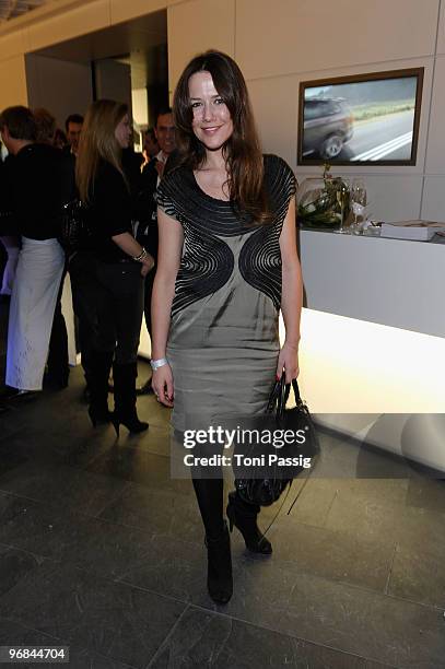 Actress Alexandra Neldel attends the 'Next Generation' reception during day eight of the 60th Berlin International Film Festival at the Golden Bear...