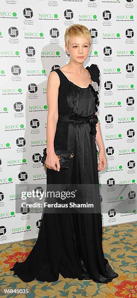 Carey Mulligan attends The London Critics' Circle Film Awards at The Landmark Hotel on February 18, 2010 in London, England.