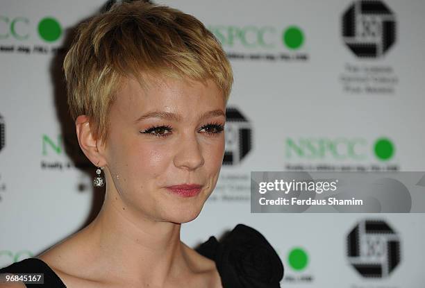 Carey Mulligan attends The London Critics' Circle Film Awards at The Landmark Hotel on February 18, 2010 in London, England.