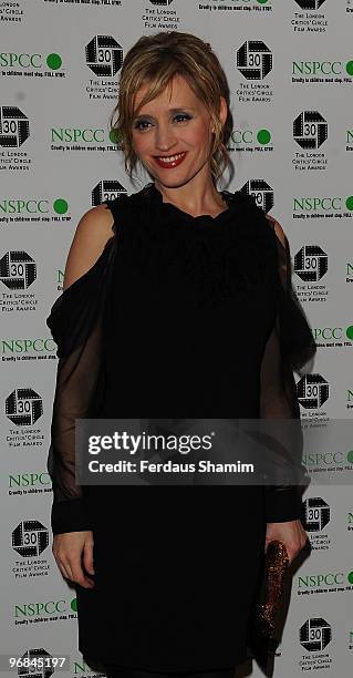 Anne-Marie Duff attends The London Critics' Circle Film Awards at The Landmark Hotel on February 18, 2010 in London, England.