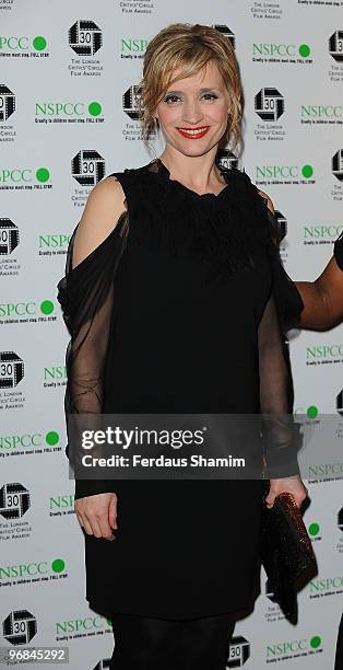 Anne-Marie Duff attends The London Critics' Circle Film Awards at The Landmark Hotel on February 18, 2010 in London, England.