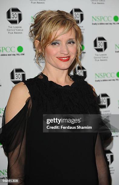 Anne-Marie Duff attends The London Critics' Circle Film Awards at The Landmark Hotel on February 18, 2010 in London, England.