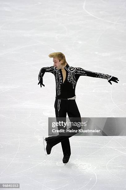 Winter Olympics: Russia Evgeni Plushenko in action during Men's Short Program at Pacific Coliseum. Vancouver, Canada 2/16/2010 CREDIT: Heinz...