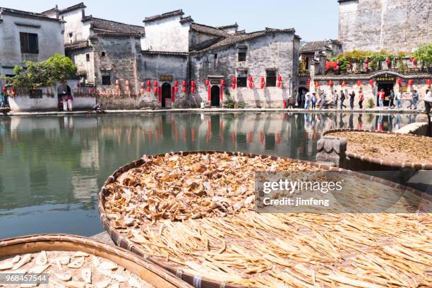 hongcun village - huangshan city anhui province stock pictures, royalty-free photos & images