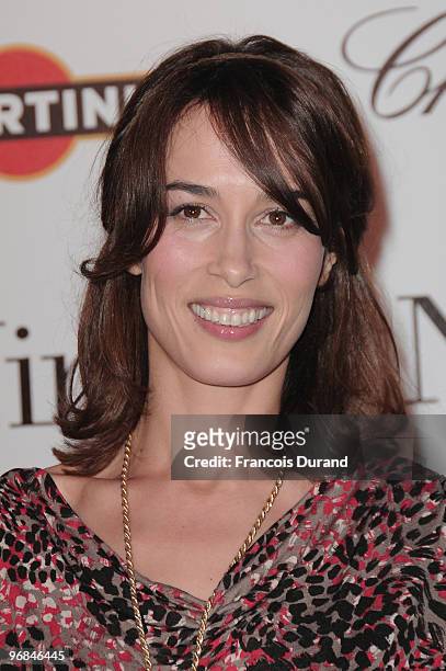 Us actress Dolores Chaplin attends the premiere of 'Nine' at the Cinema Gaumont Marignan on February 18, 2010 in Paris, France.