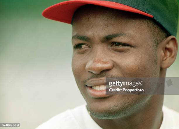 Brian Lara of Warwickshire and the West Indies, circa July 1994.