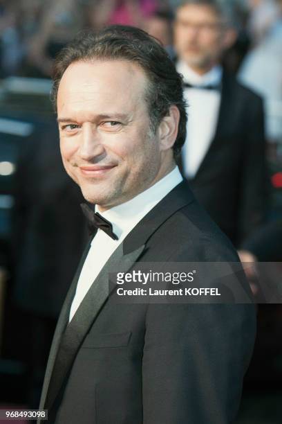 Vincent Perez attends the 'Based On A True Story' screening during the 70th annual Cannes Film Festival at Palais des Festivals on May 27, 2017 in...