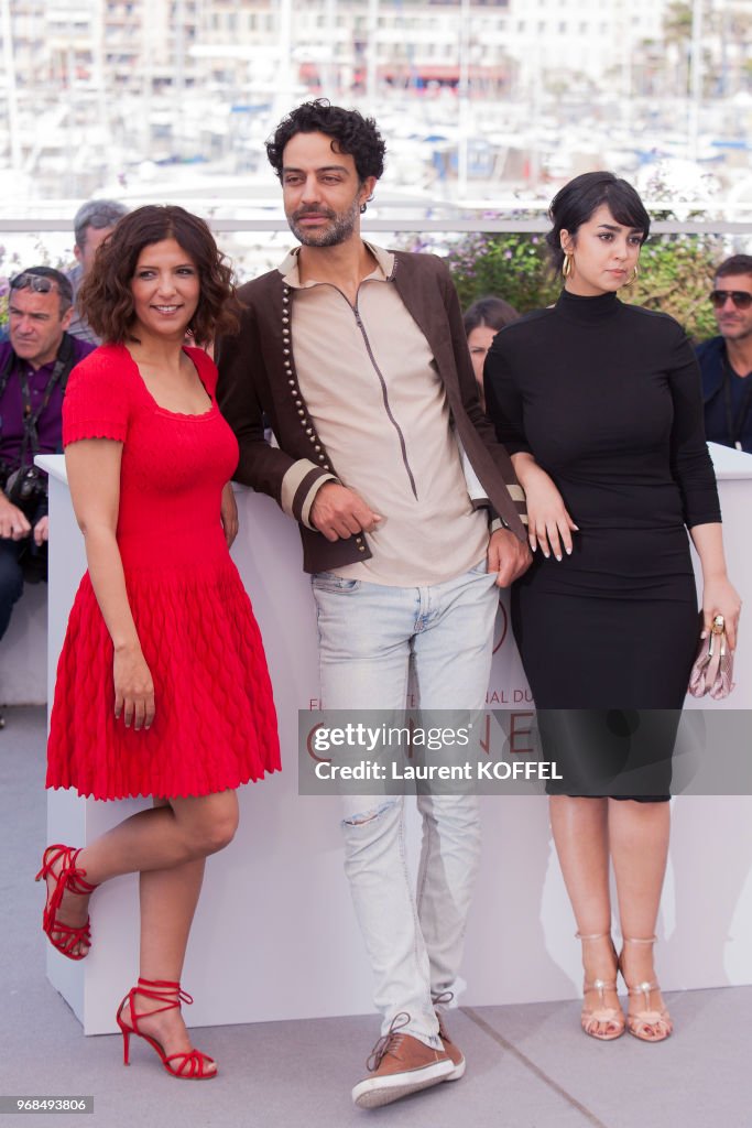 Alaka Kaf Ifrit (La Belle Et La Meute)' Photocall - The 70th annual Cannes Film Festival