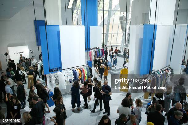 Illustration view during the LVMH Prize 2018 Edition at Fondation Louis Vuitton on June 6, 2018 in Paris, France.