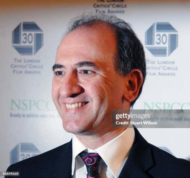 Armando Iannucci attends The London Critics' Circle Film Awards at The Landmark Hotel on February 18, 2010 in London, England.