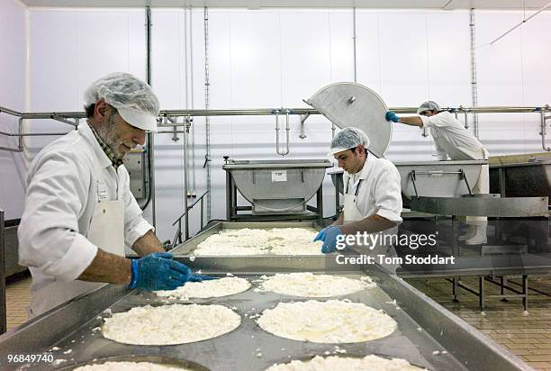 In the Argos region of Greece, the Triantafillou cheese factory produces high quality feta cheese from 11 tonnes of sheep and goats milk delivered...