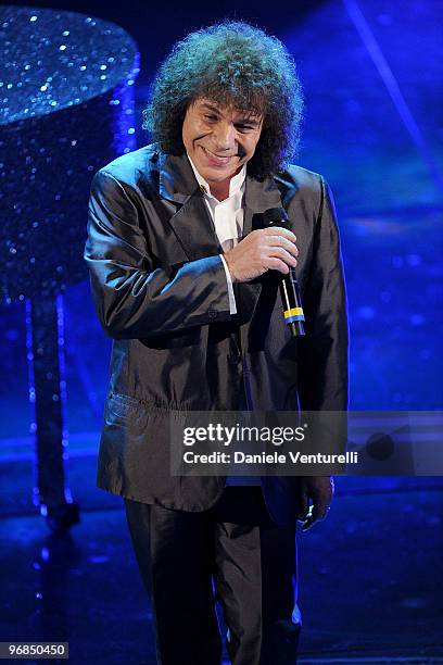 Riccardo Cocciante attends the 60th Sanremo Song Festival at the Ariston Theatre On February 18, 2010 in San Remo, Italy.