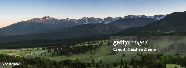 洛磯山國家公園 - front range mountain range 個照片及圖片檔