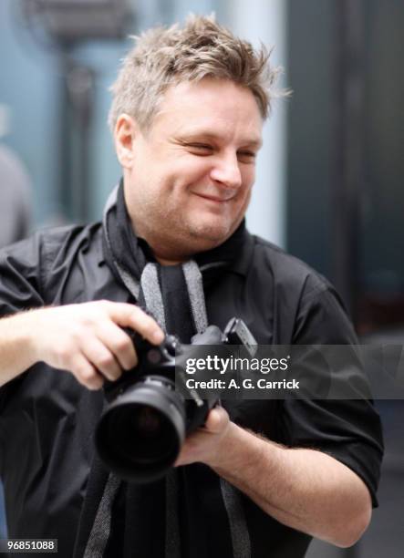 Photographer Rankin works with Prince William and Jeff Hubbard, a formerly homeless man and client of Crisis, to create a diptych for 'A Positive...