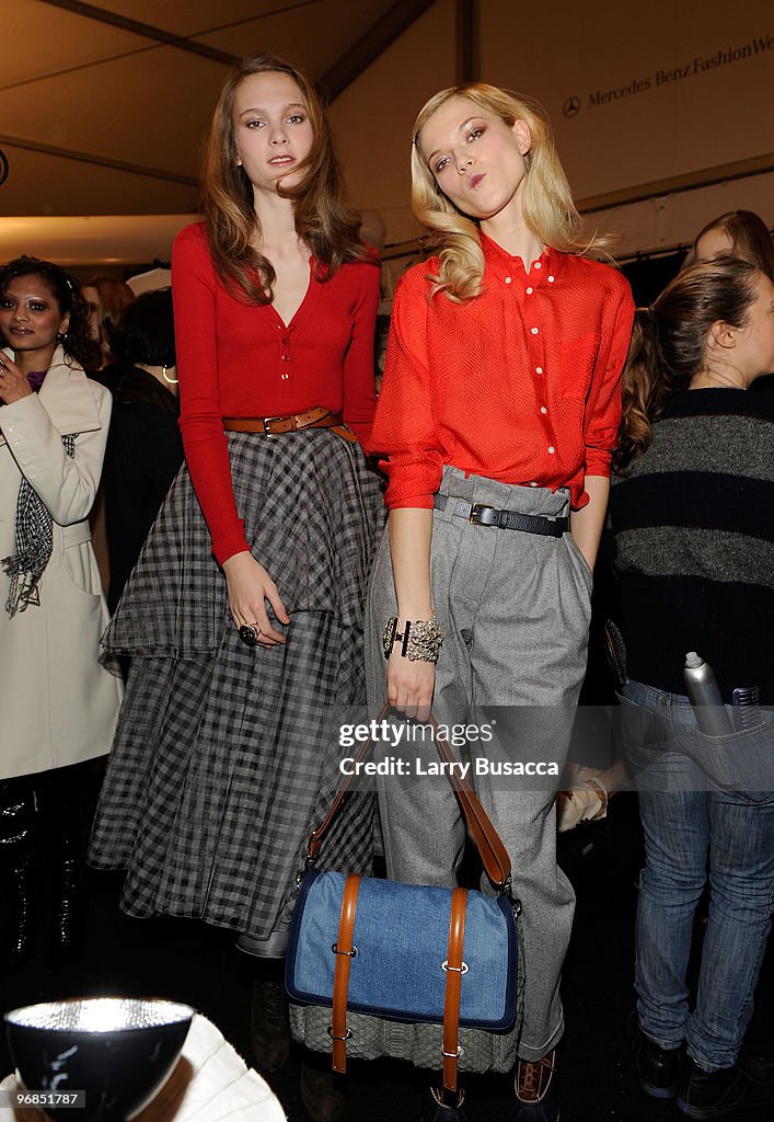 Tommy Hilfiger Fall 2010 Fashion Show - Backstage