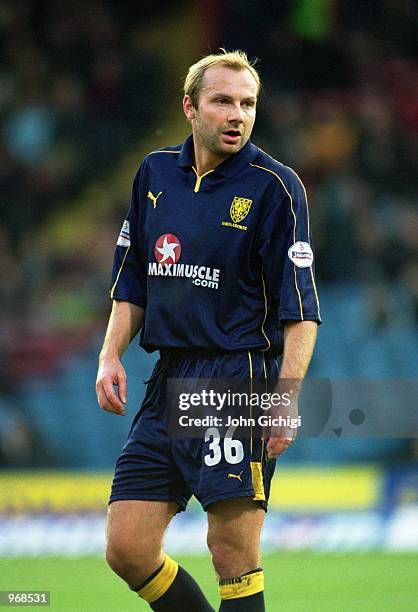 Hakan Mild of Wimbledon in action during the Nationwide Division One match between Wimbledon and Wolverhampton Wanderers played at Selhurst Park in...