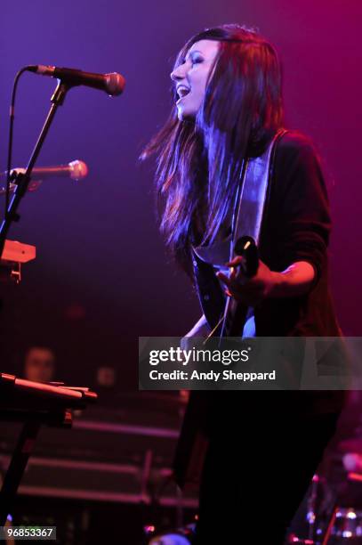 Singer Lights of Canada performs at the Electric Ballroom on February 18, 2010 in London, England.