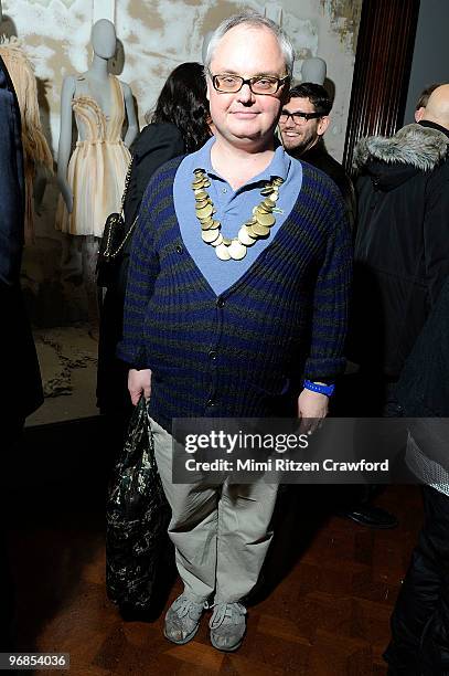 Mickey Boardman attends the "Quicktake": Rodarte exhibition opening party at the Cooper-Hewitt, National Design Museum on February 18, 2010 in New...