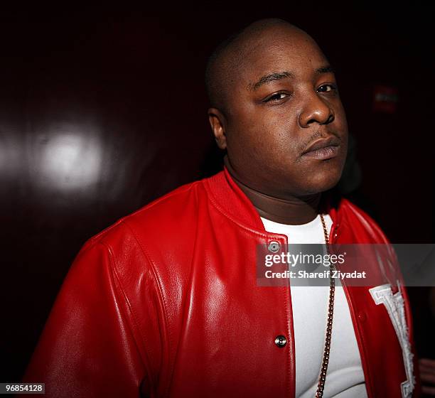 JadaKiss attends Beamers Nightclub at on February 14, 2010 in Dallas, Texas.