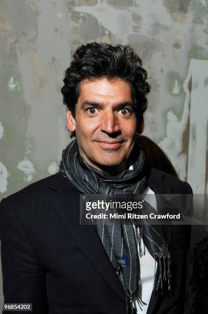 Tom Florio attends the "Quicktake": Rodarte exhibition opening party at the Cooper-Hewitt, National Design Museum on February 18, 2010 in New York...