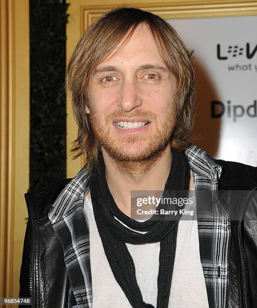 David Guetta attends the 1st annual Data Awards at Hollywood Palladium on January 28, 2010 in Hollywood, California.