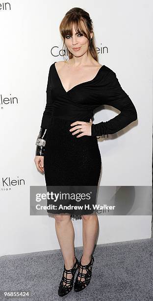 Melissa George attends the Women's Fall 2010 Calvin Klein Collection after party on February 18, 2010 in New York City.