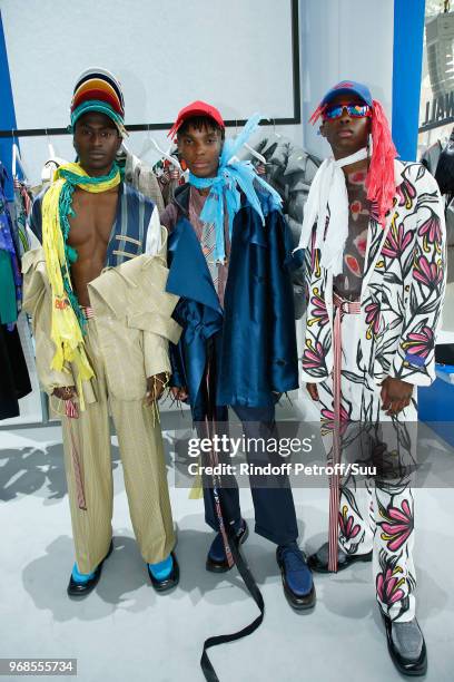 Members of Finalist "Botter" attend the LVMH Prize 2018 Edition at Fondation Louis Vuitton on June 6, 2018 in Paris, France.