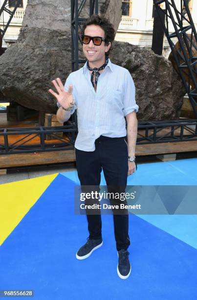 Nick Grimshaw attends the Royal Academy Of Arts summer exhibition preview party 2018 on June 6, 2018 in London, England.