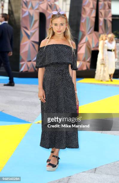 Lady Amelia Windsor Thomas attends the Royal Academy of Arts Summer Exhibition Preview Party at Burlington House on June 6, 2018 in London, England.