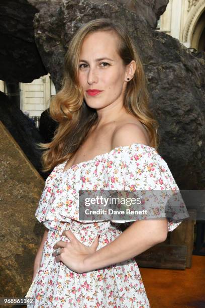 Charlotte Dellal attends the Royal Academy Of Arts summer exhibition preview party 2018 on June 6, 2018 in London, England.