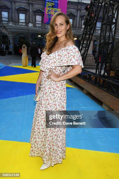 Charlotte Dellal attends the Royal Academy Of Arts summer exhibition preview party 2018 on June 6, 2018 in London, England.
