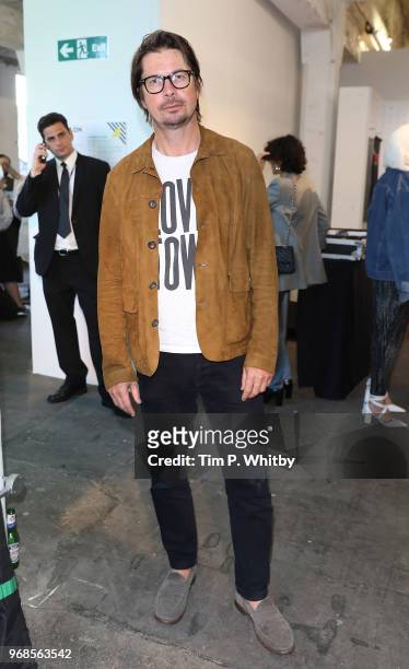 Oliver Spencer attends the Graduate Fashion Week Gala at The Truman Brewery on June 6, 2018 in London, England.