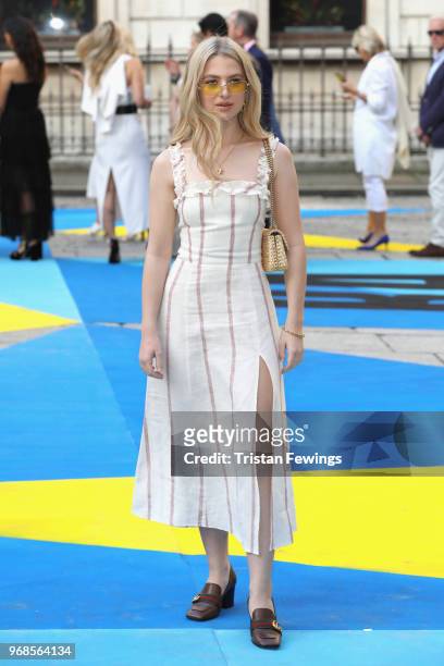 Anais Gallagher attends the Royal Academy of Arts Summer Exhibition Preview Party at Burlington House on June 6, 2018 in London, England.