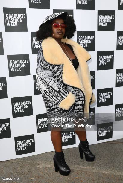 Misha B attends the Graduate Fashion Week Gala at The Truman Brewery on June 6, 2018 in London, England.