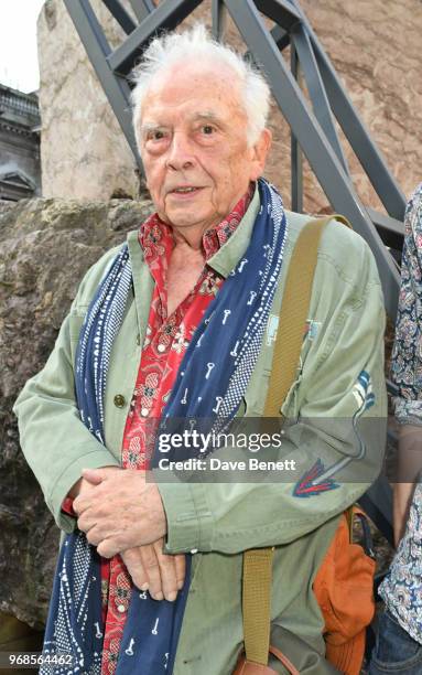 David Bailey attends the Royal Academy Of Arts summer exhibition preview party 2018 on June 6, 2018 in London, England.