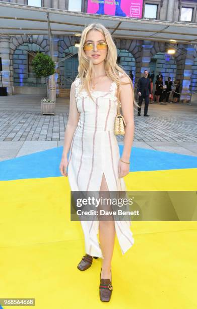 Anais Gallagher attends the Royal Academy Of Arts summer exhibition preview party 2018 on June 6, 2018 in London, England.