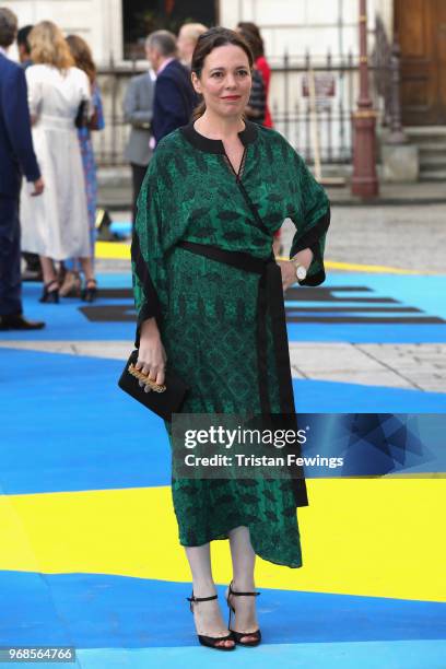 Olivia Colman attends the Royal Academy of Arts Summer Exhibition Preview Party at Burlington House on June 6, 2018 in London, England.