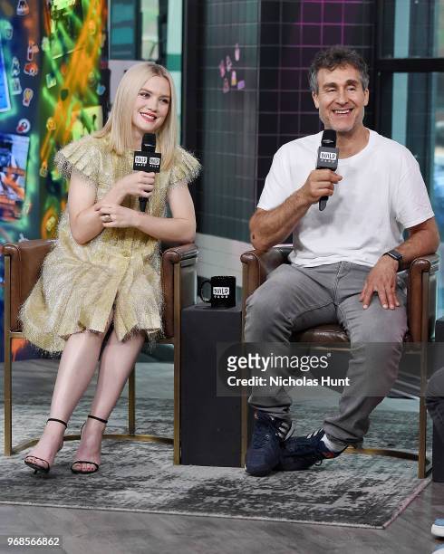 Maddie Hasson and Doug Liman visit Build series to discuss "Impulse" at Build Studio on June 6, 2018 in New York City.