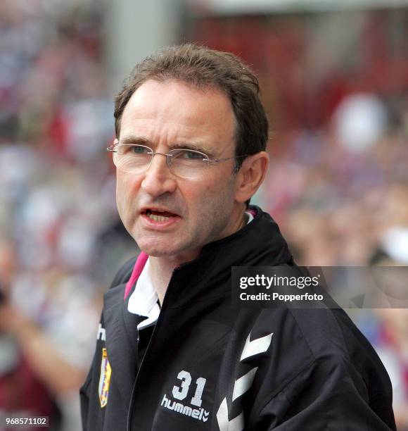 Aston Villa manager Martin O'Neill during their FA Premier League match against Newcastle United at Villa Park in Birmingham on August 27th, 2006.