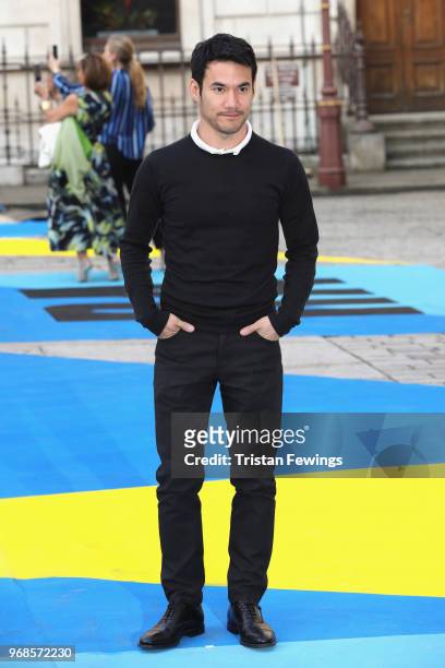 Joseph Altuzarra attends the Royal Academy of Arts Summer Exhibition Preview Party at Burlington House on June 6, 2018 in London, England.